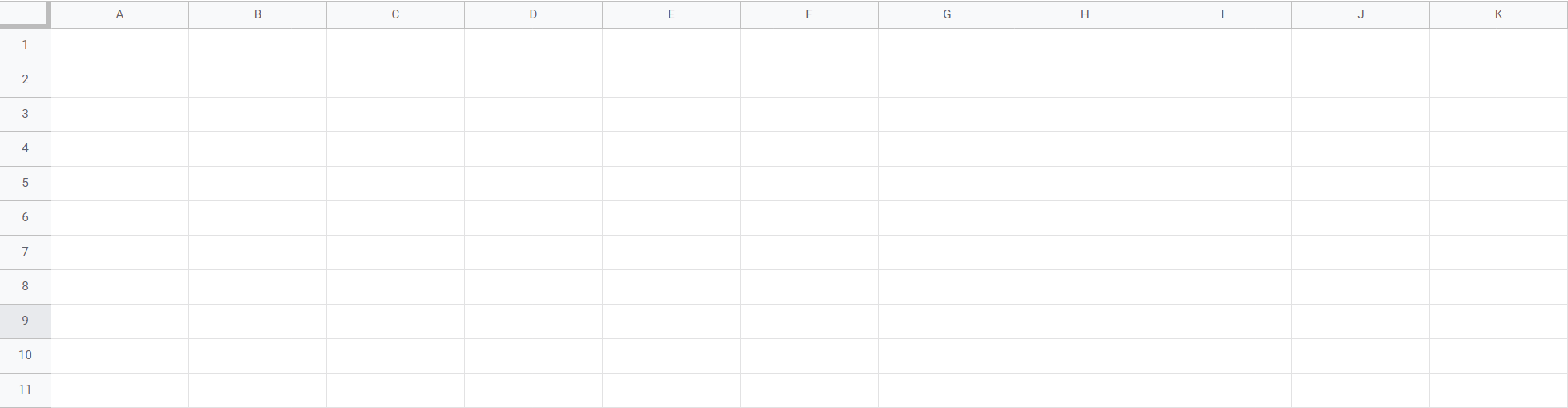 Google Workspace – Google Sheets