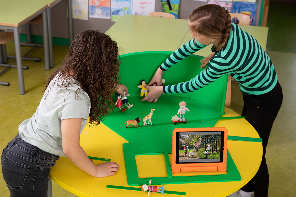 Greenscreen in de klas