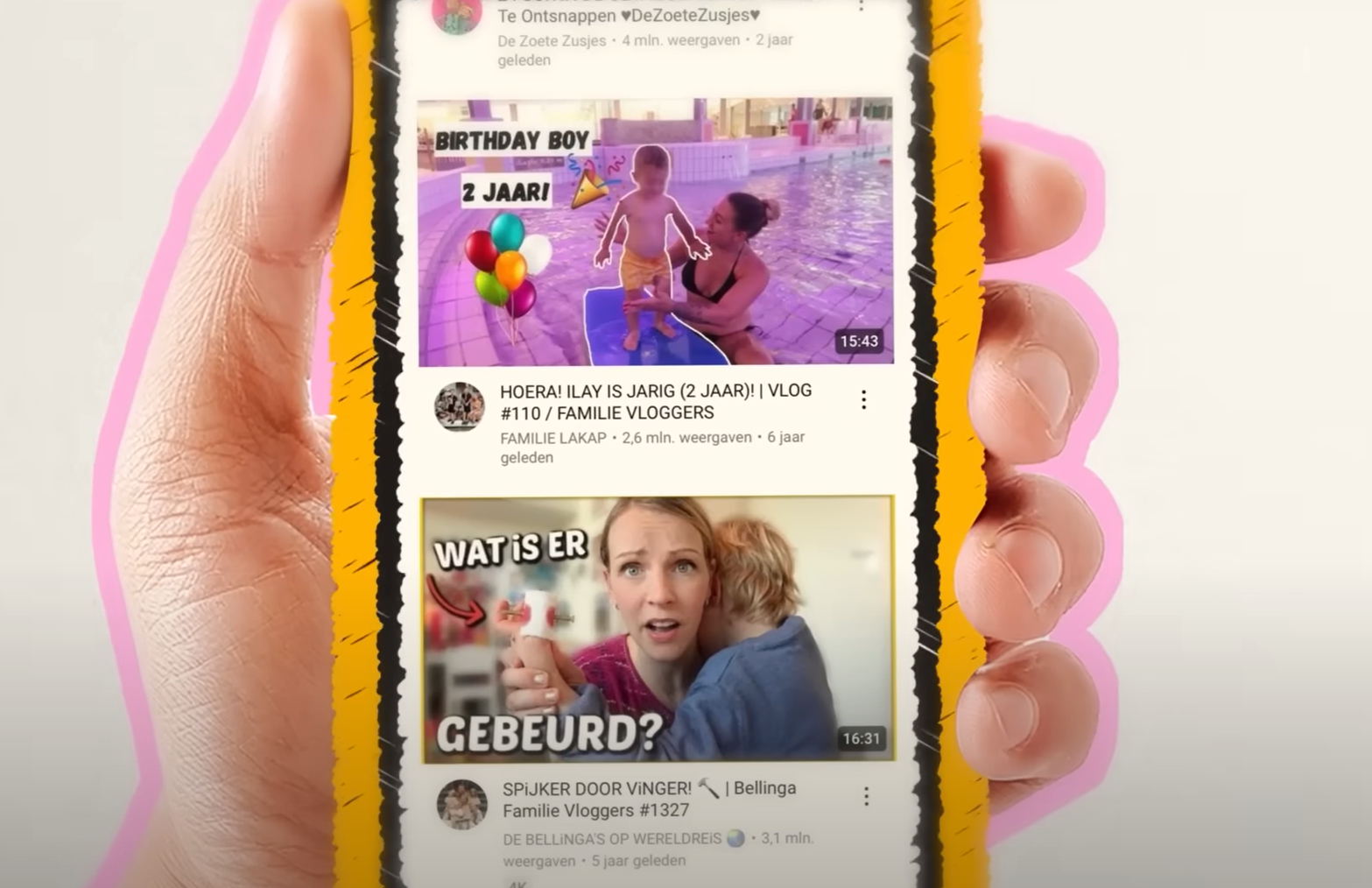 Reportage – De keerzijde van familievloggers